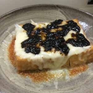 厚揚げのチーズ焼き